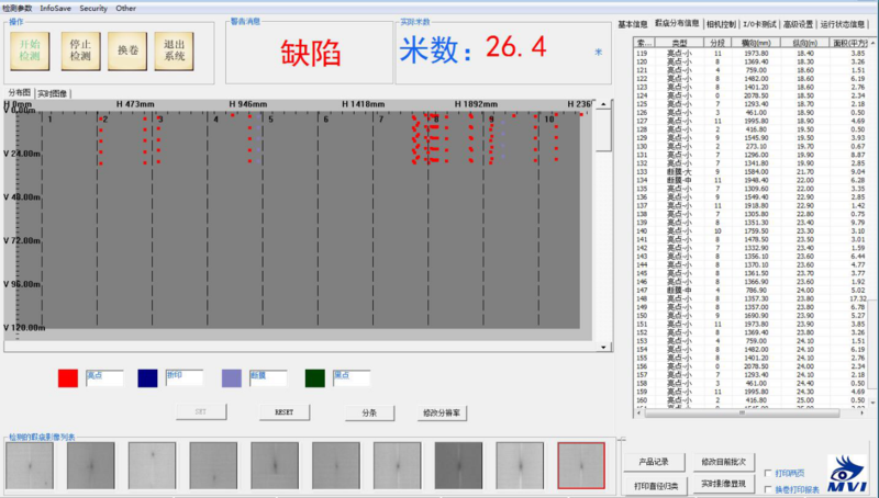 無紡布表面污點檢測